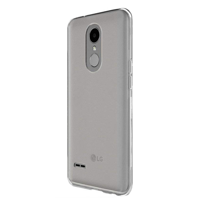 Microsonic LG K11 Kılıf Transparent Soft Beyaz