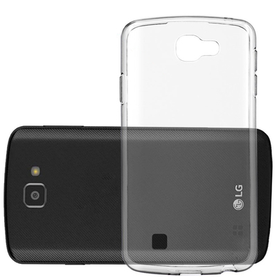Microsonic LG K4 Kılıf Transparent Soft Siyah