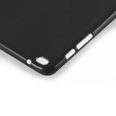 Microsonic Matte Silicone Apple iPad 9.7 2017 (A1822-A1823) Kılıf Siyah