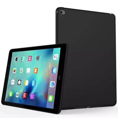 Microsonic Matte Silicone Apple iPad Mini 4 (A1538-A1550) Kılıf Siyah