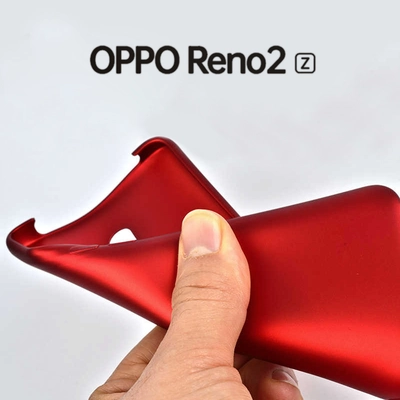 Microsonic Matte Silicone Oppo Reno 2Z Kılıf Rose Gold