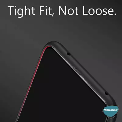 Microsonic Matte Silicone Xiaomi Redmi 12 Kılıf Siyah