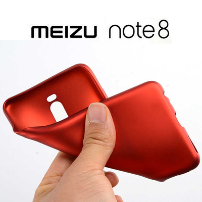 Microsonic Meizu Note 8 Kılıf Matte Silicone Rose Gold