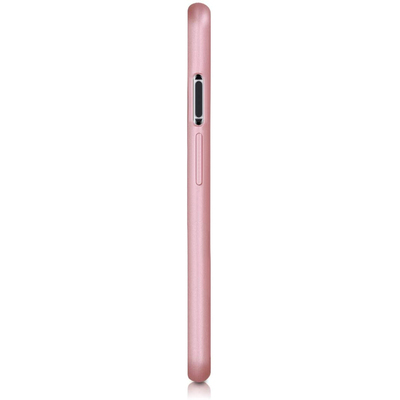Microsonic OnePlus 7 Pro Kılıf Matte Silicone Rose Gold