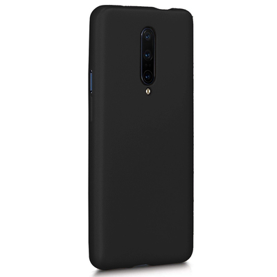 Microsonic OnePlus 7 Pro Kılıf Matte Silicone Siyah