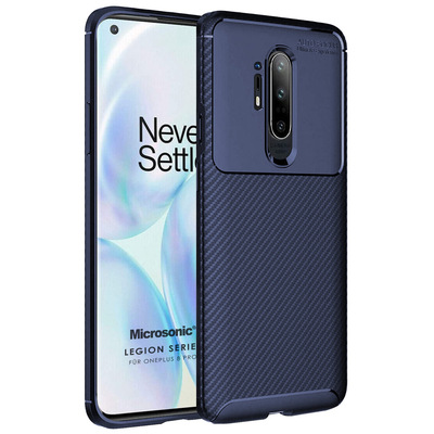 Microsonic OnePlus 8 Pro Kılıf Legion Series Lacivert