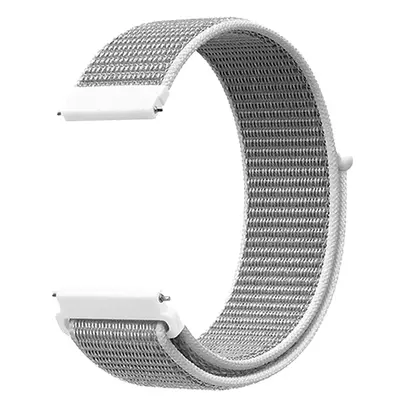 Microsonic OnePlus Watch Hasırlı Kordon Woven Sport Loop Beyaz