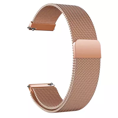Microsonic OnePlus Watch Milanese Loop Kordon Rose Gold