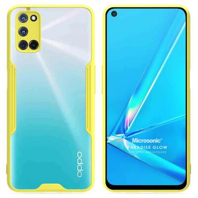 Microsonic Oppo A52 Kılıf Paradise Glow Sarı