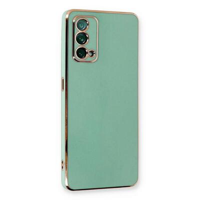 Microsonic Oppo A74 4G Kılıf Olive Plated Yeşil