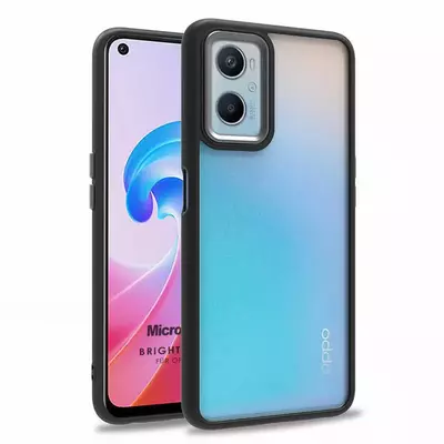 Microsonic Oppo A76 Kılıf Bright Planet Siyah