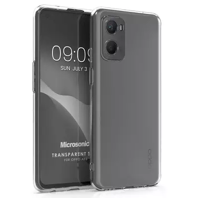 Microsonic Oppo A76 Kılıf Transparent Soft Şeffaf