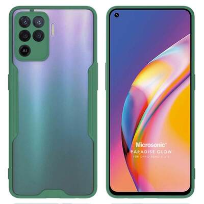 Microsonic Oppo Reno 5 Lite Kılıf Paradise Glow Yeşil