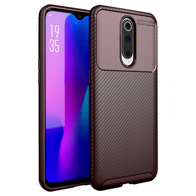 Microsonic Oppo RX17 Pro Kılıf Legion Series Kahverengi