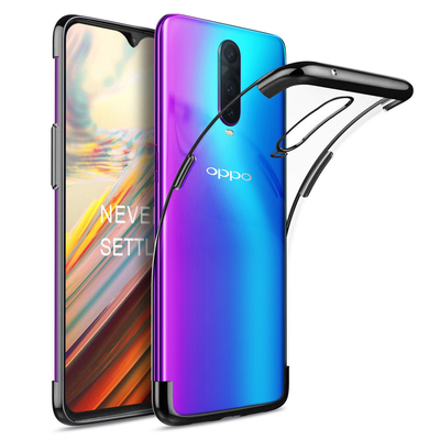 Microsonic Oppo RX17 Pro Kılıf Skyfall Transparent Clear Siyah