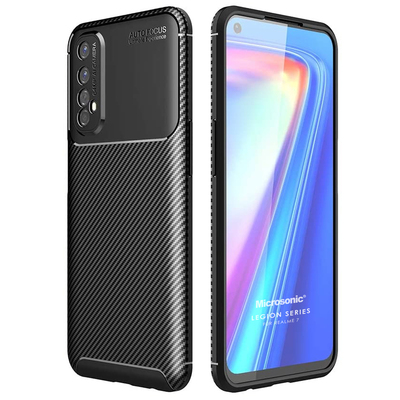 Microsonic Realme 7 Kılıf Legion Series Siyah