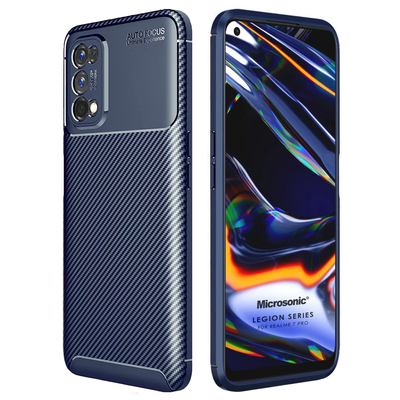 Microsonic Realme 7 Pro Kılıf Legion Series Lacivert