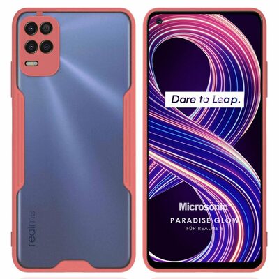 Microsonic Realme 8 Kılıf Paradise Glow Pembe