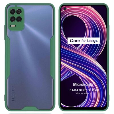 Microsonic Realme 8 Kılıf Paradise Glow Yeşil