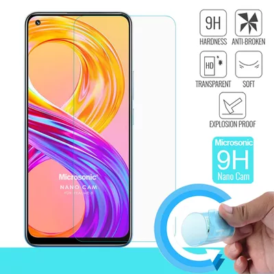 Microsonic Realme 8 Nano Glass Cam Ekran Koruyucu