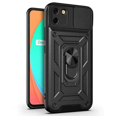 Microsonic Realme C11 Kılıf Impact Resistant Siyah