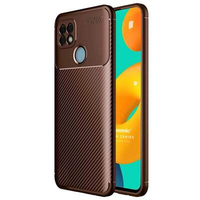 Microsonic Realme C25 Kılıf Legion Series Kahverengi