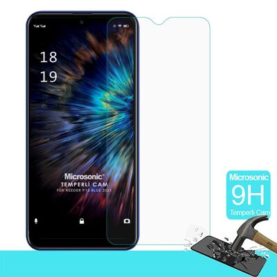 Microsonic Reeder P13 Blue 2022 Tempered Glass Cam Ekran Koruyucu