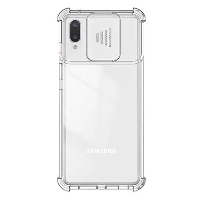 Microsonic Samsung Galaxy A02 Kılıf Chill Crystal Şeffaf