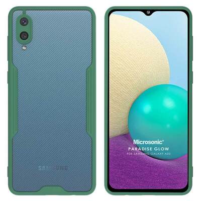 Microsonic Samsung Galaxy A02 Kılıf Paradise Glow Yeşil