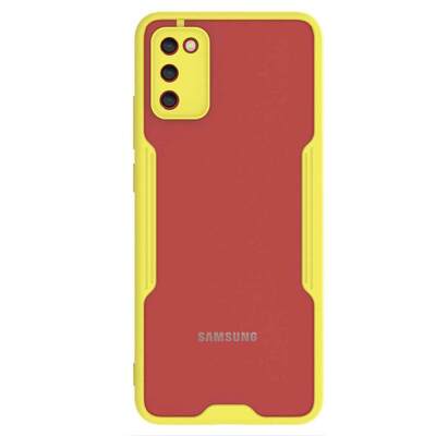 Microsonic Samsung Galaxy A02S Kılıf Paradise Glow Sarı
