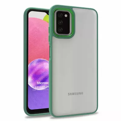 Microsonic Samsung Galaxy A03S Kılıf Bright Planet Yeşil