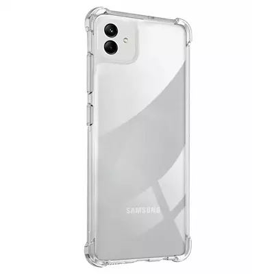 Microsonic Samsung Galaxy A04e Kılıf Anti Shock Silikon Şeffaf