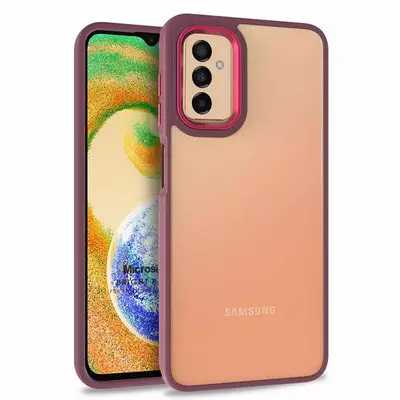 Microsonic Samsung Galaxy A04S Kılıf Bright Planet Kırmızı