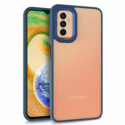 Microsonic Samsung Galaxy A04S Kılıf Bright Planet Lacivert