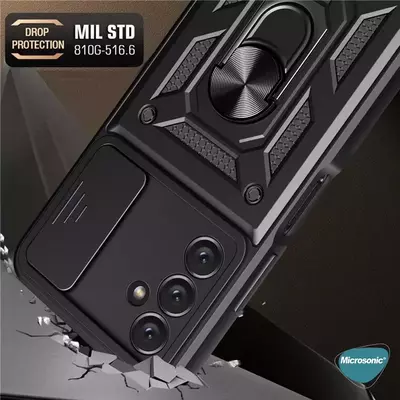 Microsonic Samsung Galaxy A04S Kılıf Impact Resistant Siyah