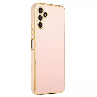 Microsonic Samsung Galaxy A04S Kılıf Olive Plated Pembe