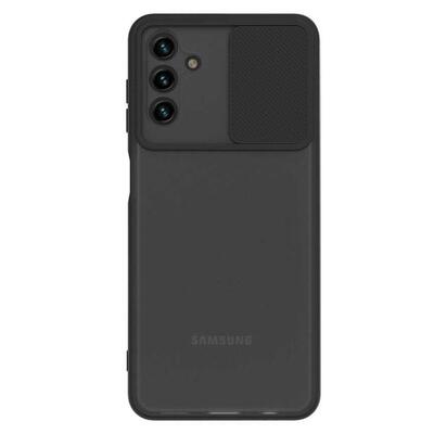 Microsonic Samsung Galaxy A04S Kılıf Slide Camera Lens Protection Siyah