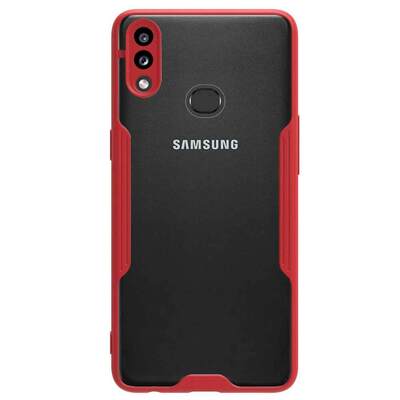 Microsonic Samsung Galaxy A10S Kılıf Paradise Glow Kırmızı