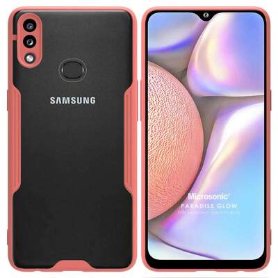 Microsonic Samsung Galaxy A10S Kılıf Paradise Glow Pembe