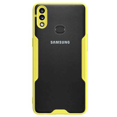 Microsonic Samsung Galaxy A10S Kılıf Paradise Glow Sarı