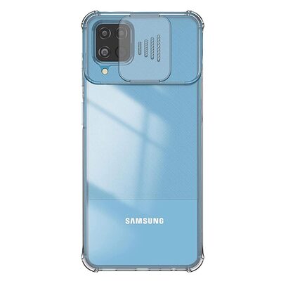 Microsonic Samsung Galaxy A12 Kılıf Chill Crystal Şeffaf