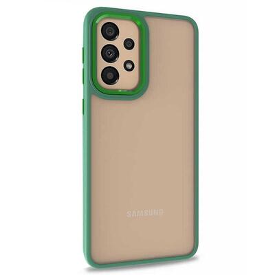 Microsonic Samsung Galaxy A13 4G Kılıf Bright Planet Yeşil