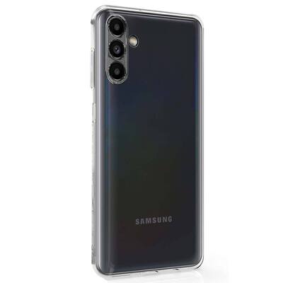 Microsonic Samsung Galaxy A13 Kılıf Transparent Soft Beyaz