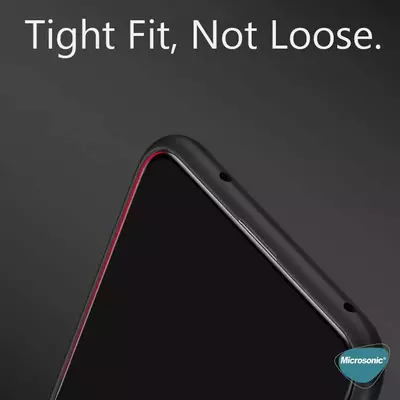 Microsonic Samsung Galaxy A14 Kılıf Matte Silicone Kırmızı
