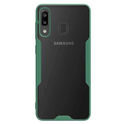 Microsonic Samsung Galaxy A20 Kılıf Paradise Glow Yeşil