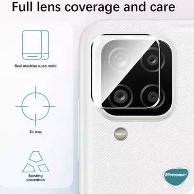 Microsonic Samsung Galaxy A22 4G Kamera Lens Koruma Camı