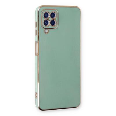 Microsonic Samsung Galaxy A22 4G Kılıf Olive Plated Yeşil