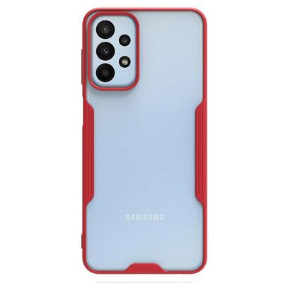 Microsonic Samsung Galaxy A23 Kılıf Paradise Glow Kırmızı