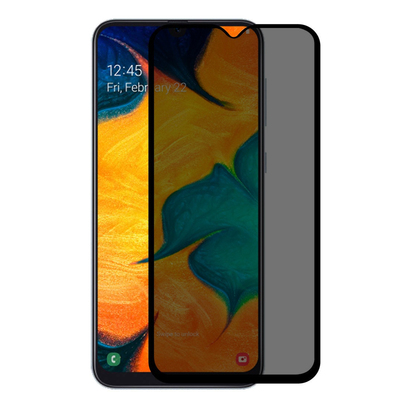 Microsonic Samsung Galaxy A30 Invisible Privacy Kavisli Ekran Koruyucu Siyah