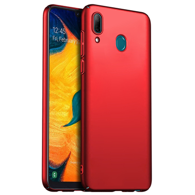 Microsonic Samsung Galaxy A30 Kılıf Premium Slim Kırmızı